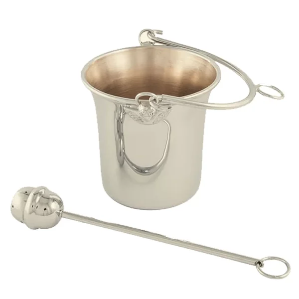 Baldinho Cromado LI 600 - 9x9cm