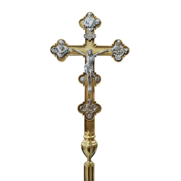 Cruz Processional Evangelistas Base JMJ - 6325