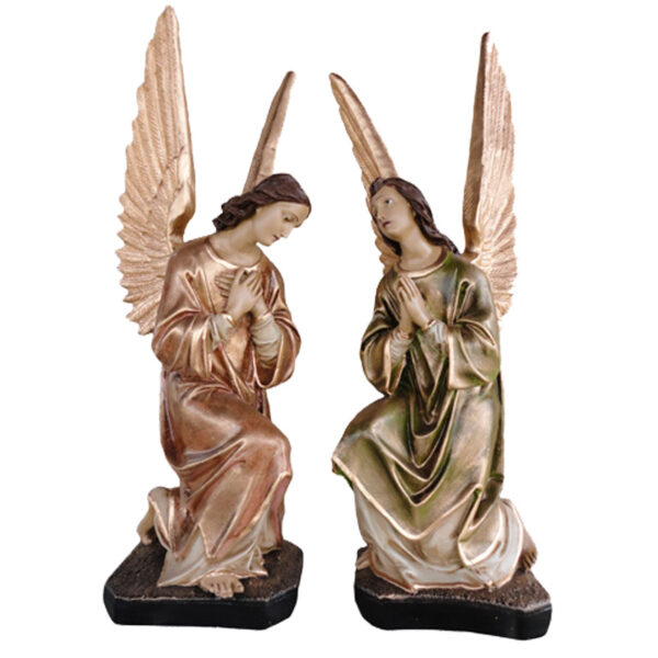Anjo Adorador Resina Ajoelhado 68cm - PAR