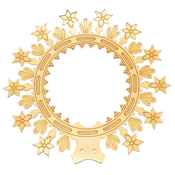 Auréola Dourada C/ Estrelas 8206