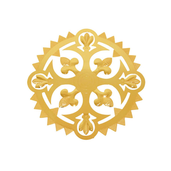 Auréola Lisa Latão 8215