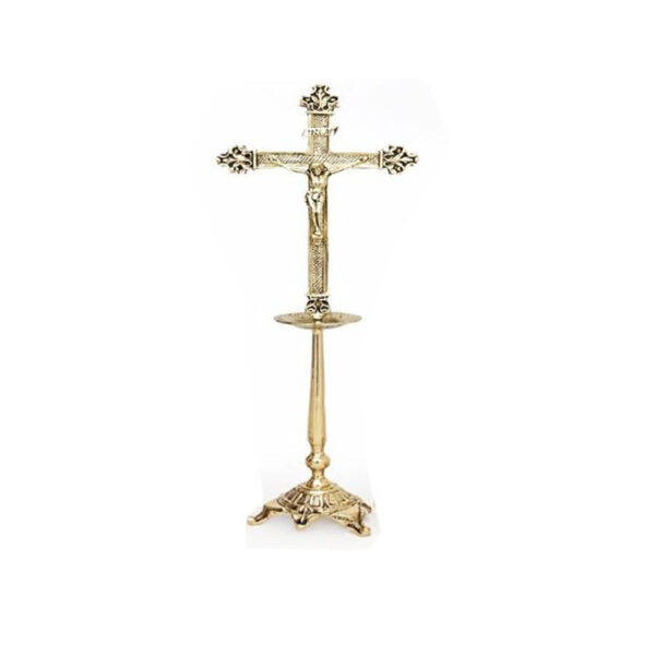 Crucifixo de Mesa Bronze B02 - 66x22cm - 1912