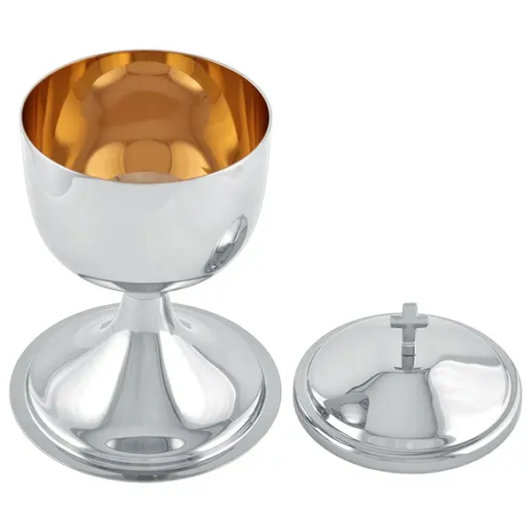 Cibório Dourado Interno 9019 - 9,6x18,7cm - 06011129,0