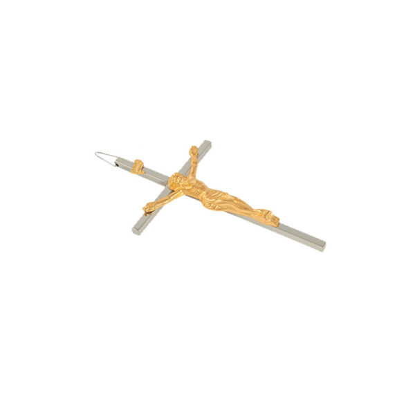 Crucifixo Cromado 180 - 14,5cm