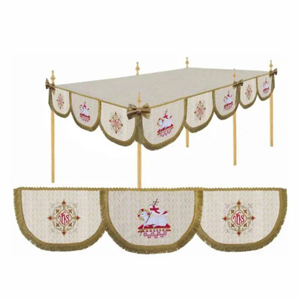 Palio / Pallium de Procissão Para 06 Hastes - 7781