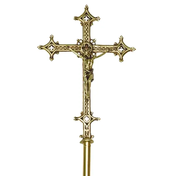 Cruz Processional c/ Tubo e Base 190cm - 2729