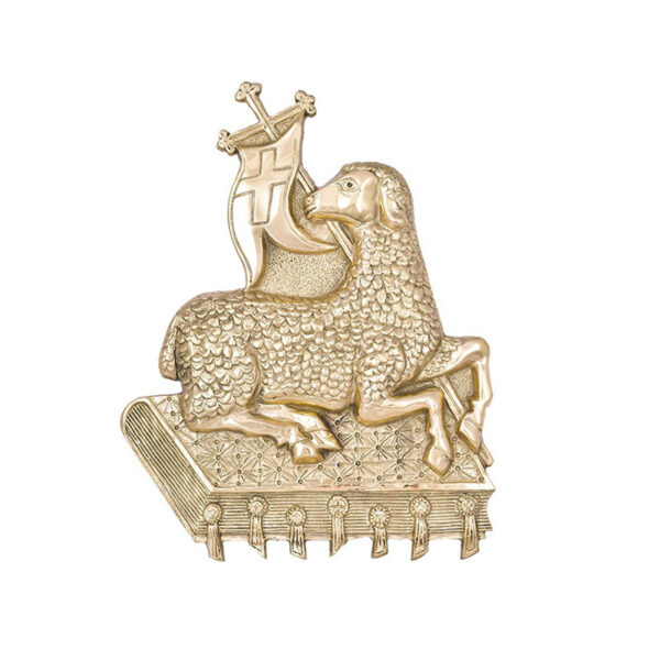 Aplique Cordeiro com Bíblia MOD7 - 26x33cm