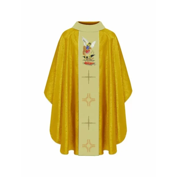 Casula Bordada São Miguel Arcanjo