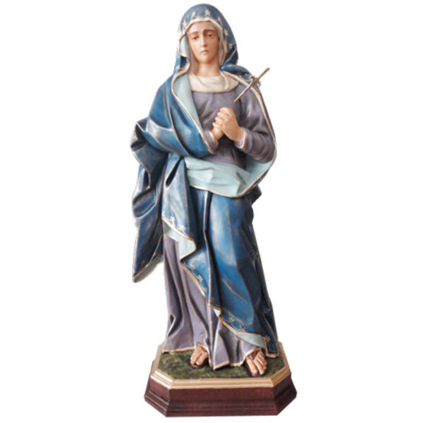 Imagem Resina Nossa Senhora das Dores Mod. C 107cm
