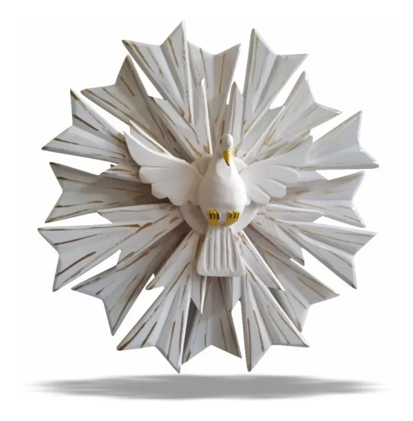 Espírito Santo em Madeira 100x100cm