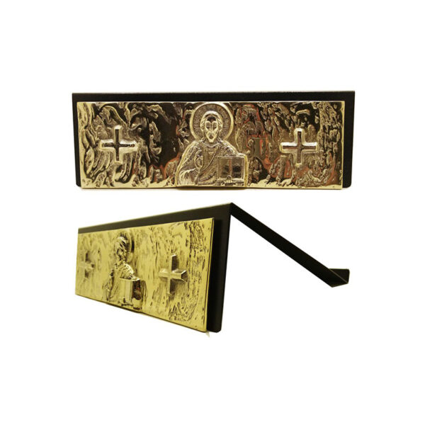 Estante P/Leitura Cristo B Preta MOD5 - 32x12cm