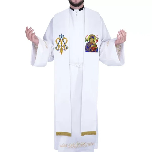 Estola Sacerdotal Nossa Senhora do Perpétuo Socorro