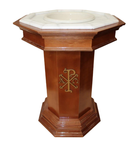 Pia Batismal Madeira PX