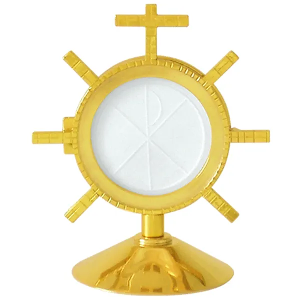Ostensório Dourado 15cm - 6222