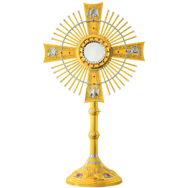 Ostensório Dourado 88E Especial 88cm - 2619