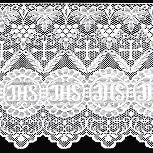 Renda Litúrgica Nacional JHS 60cm - 4960