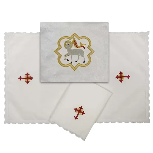 Bolsa Viatica Bordado Cordeiro