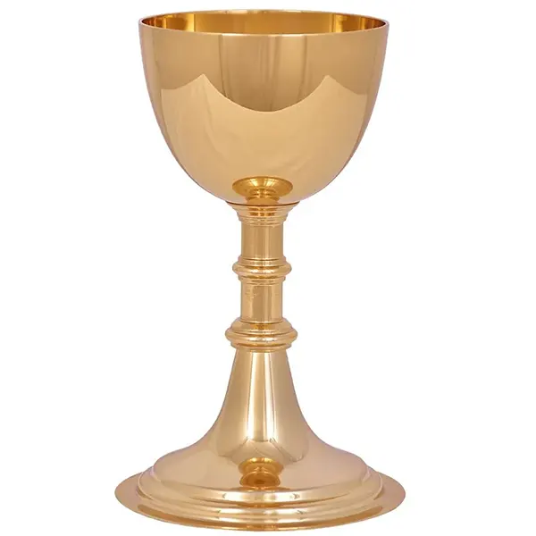 Cálice Dourado Total 1020 - 9,3x18,7cm - 0582