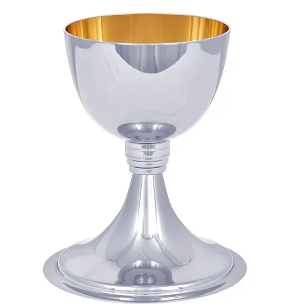 Cálice 14X9,3cm 1019 Dourado Interno - 5762