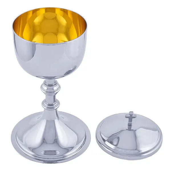 Cibório 9017 Dourado Interno 8,6x22cm - 4385