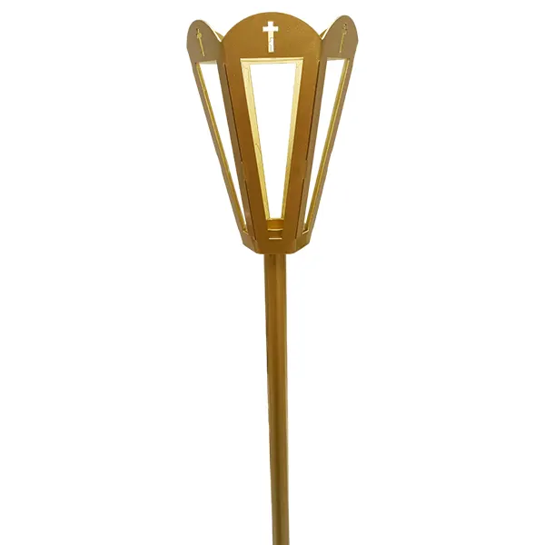 Tocheiro Processional Dourado c/ Base GNJ - 10370