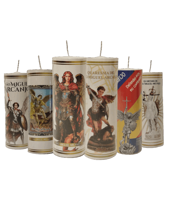 Velas de 7 dias Quaresma de São Miguel - 14,5x5cm