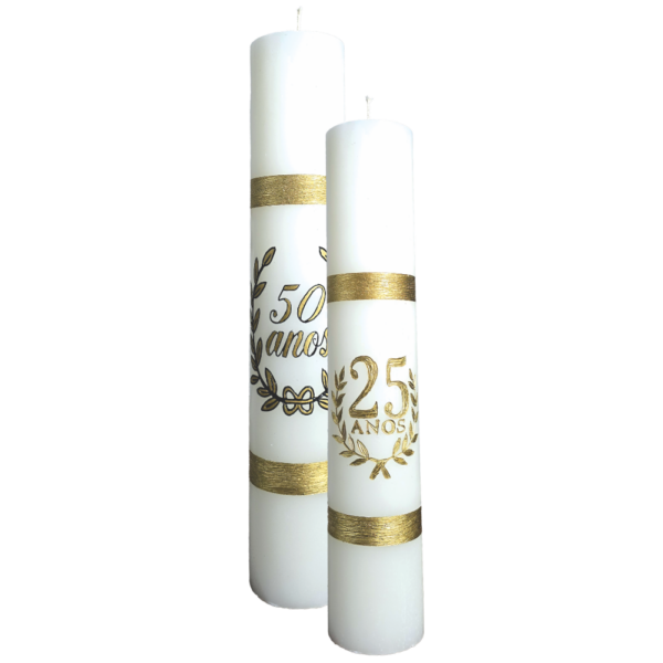 Velas Comemorativas - 50x9,5cm