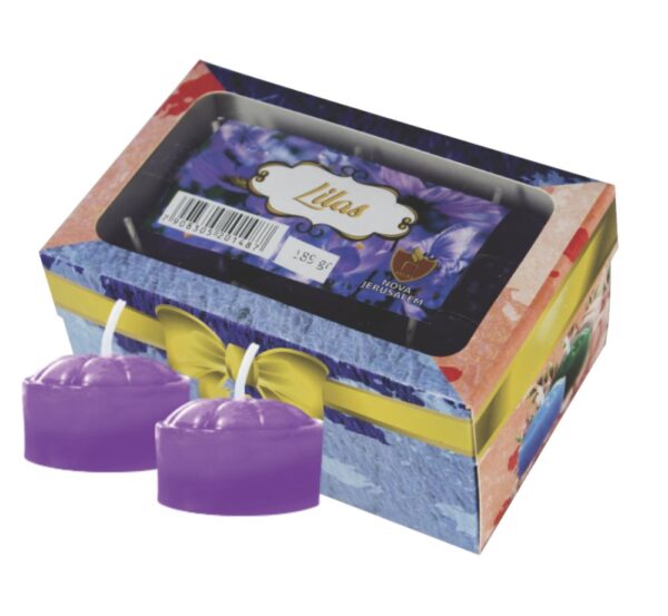 Caixa de Velas Rechaud - Lilás A-43