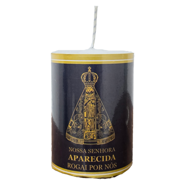 Vela Votiva 7x5 Nossa Senhora Aparecida Estilizada