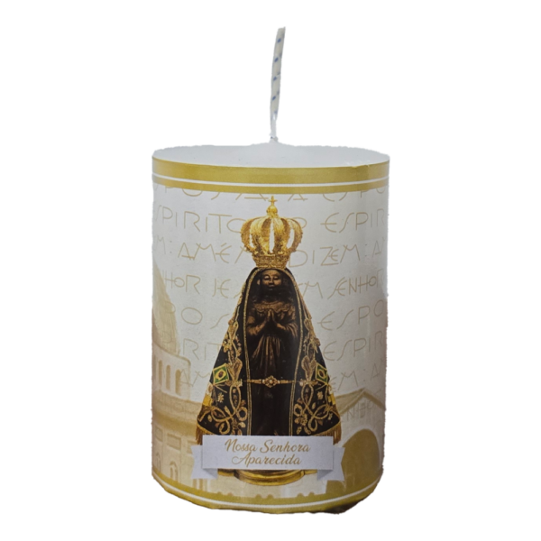 Vela Votiva 7x5 Nossa Senhora Aparecida Facsimile