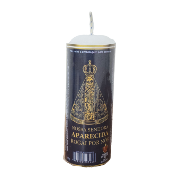 Vela Votiva 9x3,5 Nossa Senhora Aparecida Estilizada
