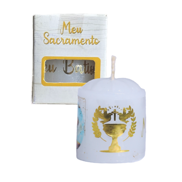Vela de Sacramento Meu Batismo