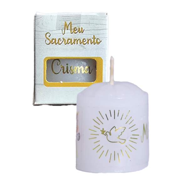 Vela de Sacramento Minha Crisma