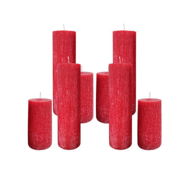 Conjunto de velas pentecoste escovadas
