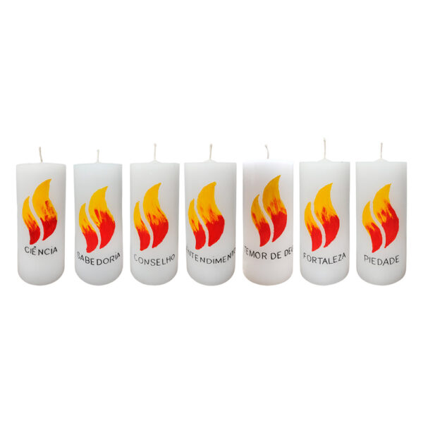 Conjunto Branco Pentecoste Entalhe P1